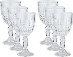 Al Saif Gallery Glass Cups Set, 6 Pieces - Clear product image