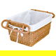 Al Saif Gallery Rectangular Wicker Serving Basket, 40 X 30 X 20 Cm - Beige product image 2