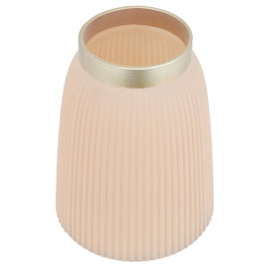 Al Saif Gallery glass vase, 20 x 10 x 16 cm - pink product image 2