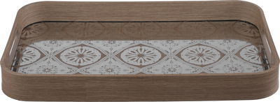 طقم طوفريات خشب السيف غاليري، مستطيل، 2 قطعة - بني خشبي product image 3