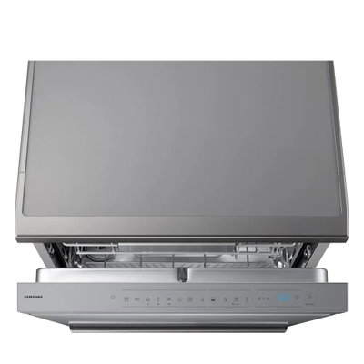 غسالة صحون سامسونج، 14 مكان، 8 برامج، تدعم الذكاء الإصطناعي، DW70H73YMFRYL - فضي product image 3