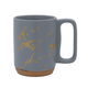 Al Saif Gallery porcelain mug, 260 ml, gold-gray pattern product image 1