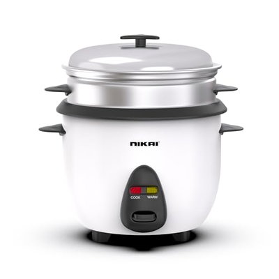 قدر طهي ارز نيكاي، 400 واط، 1 لتر، NR701A - ابيض product image 2