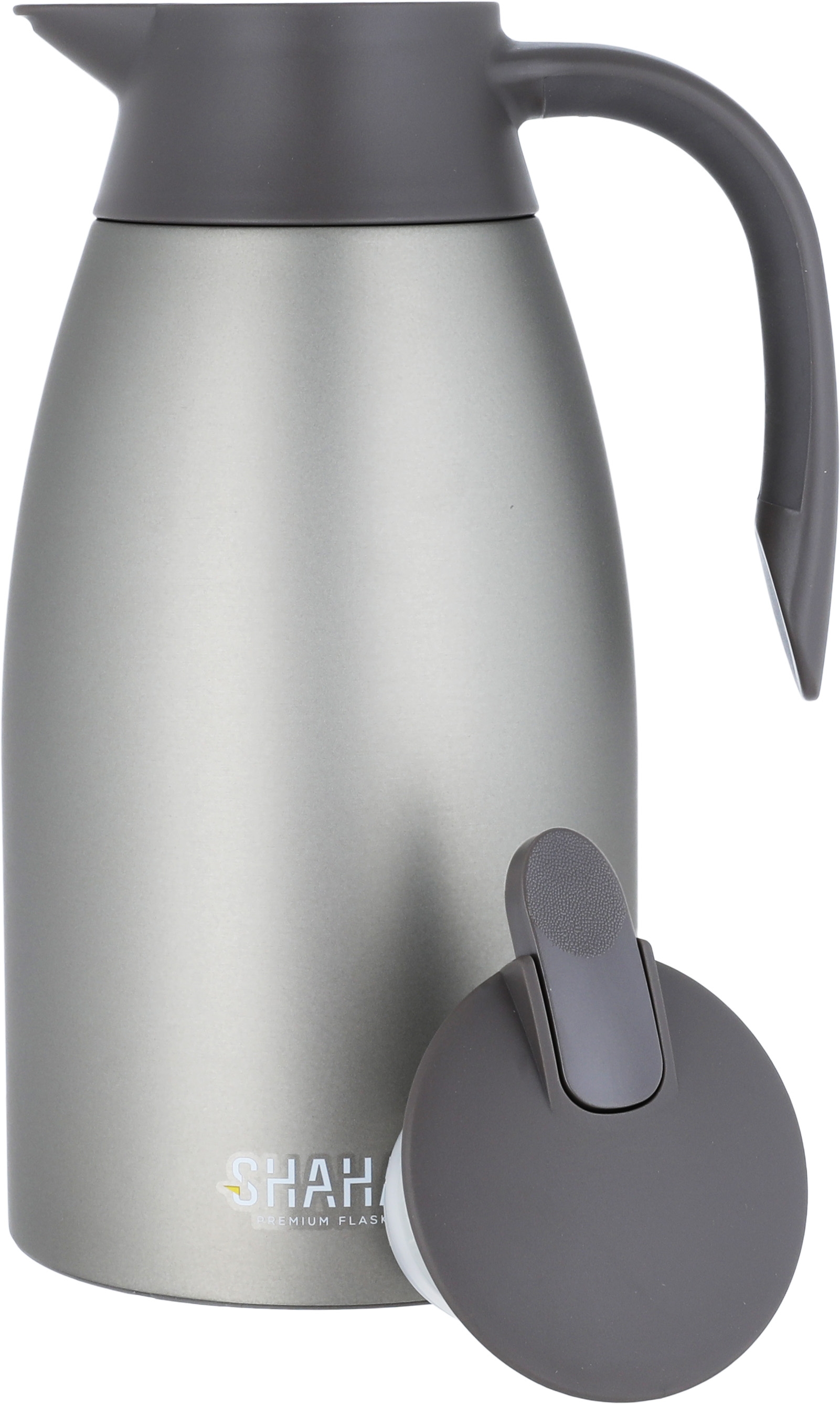 Shaha Steel Thermos, 1.5 liters - grey product image 4
