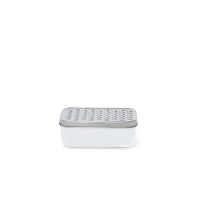 SteelAl Saif Gallery grater, rectangular, with box - silver product image 3