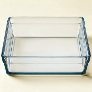 صينية فرن بوركم بريم زجاج باشاباتشي، 23 سم، مربعة الشكل - شفاف product image
