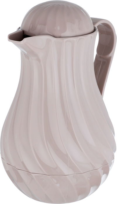 ترمس روتبونت، 1 لتر، حافظة داخلية زجاج، هيكل خارجي بلاستيك - بني فاتح product image 2