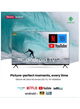 تلفزيون بدون اطار سمارت اليكترو جنرال، 55 بوصة، LED، 4K UHD، نظام اندرويد 14، TH-55AND14 - اسود product image 2