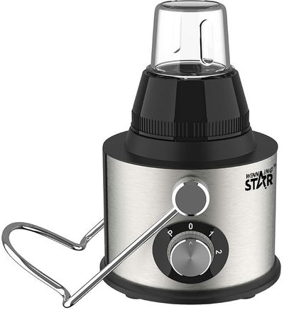 محضرة طعام ويننج ستار، 600 مل، 800 واط، متعددة الوظائف، ST-5556 - اسود فضي product image 3