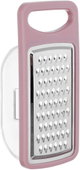 Al Saif Gallery Steel grater with plastic box - silver pink product image 3