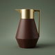 Everest Lydia Thermos, 1 litre, gold-brown handle product image 1