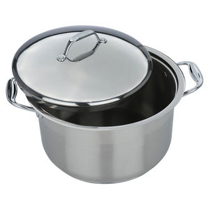 Rocky steel Pot, 24cm - Silver product image 4