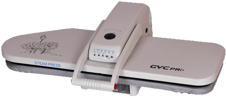 Gvc Pro Gvc-3200 Steam Press, 32 Inch, 1600 Watt, Free Iron Base- White product image 1