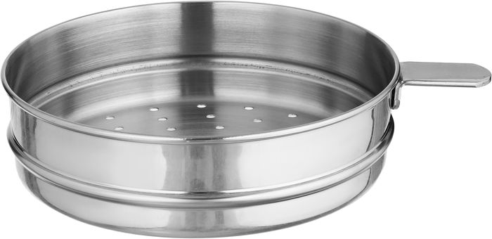 Hacshever Stainless Steel Frying Pan, Jug Shape, with Strainer, 2 L - Silver product image 5