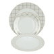 طقم سفرة بورسلان السيف غاليري، 89 قطعة - ابيض product image 6