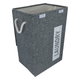 سلة غسيل قماش السيف غاليري، مستطيل، عميق، غطاء - رمادي product image 2