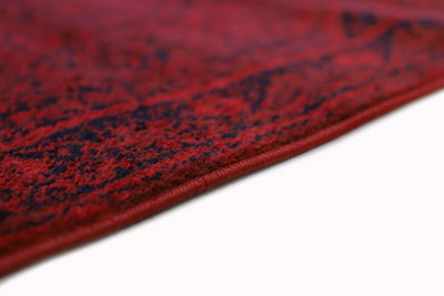 سجاده تيماء-350 شكل مستطيل، 1.50×2.30 سم، صنع آلياً - احمر product image 3