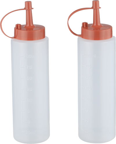 طقم قوارير كاتشب بلاستيك السيف غاليري، قطعتين - ابيض product image 1