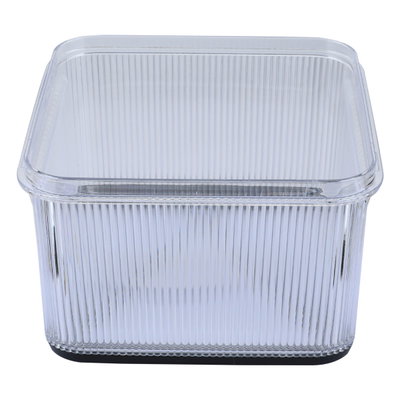 Al Saif Gallery Plastic Storage Box, Square - Transparent product image 3