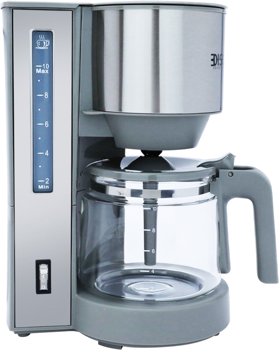 Edison Coffee Machine, 1.25L, 870-730W - Light Grey product image 6