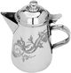 Steel Maxima bucket, 1.2 litre, wood - silver product image 2