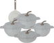 Al saif gallery Aluminum Cookware Set, 9 Pieces - Light Grey product image 1
