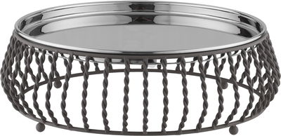 ستاند كيك استيل بغطاء زجاج السيف غاليري، 22×30×30 سم - كابتشينو product image 1