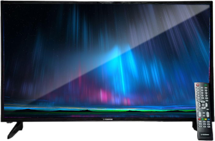 Toshiro LD-50TVUS Frameless TV, 32 inch, LED - Black product image 1