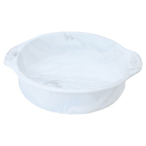 Al Saif Gallery Silicone Cake Mold, 240 x 114 x 65 mm, Round, Handle, Deep - White product image 2