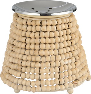 مبخرة ستانلس استيل السيف غاليري، 14x14x12.5 سم، هرمي - بيج product image