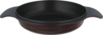طقم قدور جرانيت تيتانيوم نيوكلاين، 10 قطع، غطاء زجاج - احمر غامق product image 7