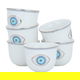 Porcelain coffee cup set, 12 pieces - white product image 1