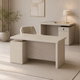 مكتب إداري مودرن خشب MDF، 160x70x75 سم - بيج product image 1
