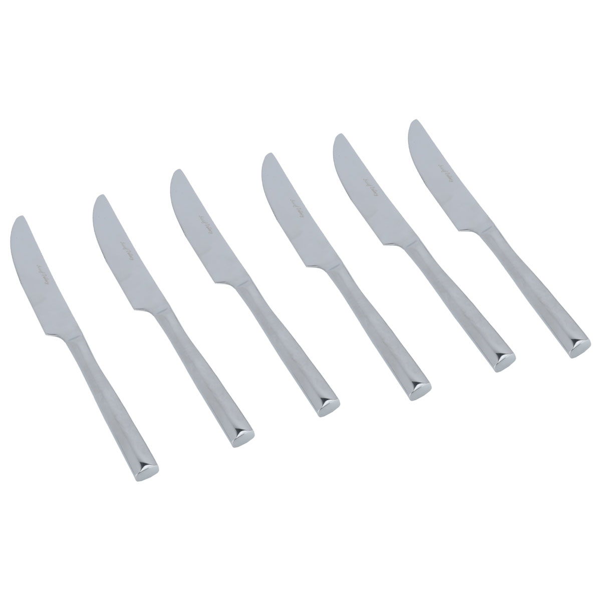 Al Saif Gallery steel spoon set, 24 pieces - silver product image 5