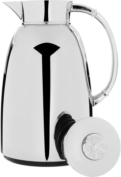 Al Saif Gallery Yatooq thermos, 1.3 liters, thermal glass inner container, steel outer shell - silver product image 4