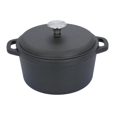 قدر طهي حديد روبوست، 28.5سم - أسود product image 5