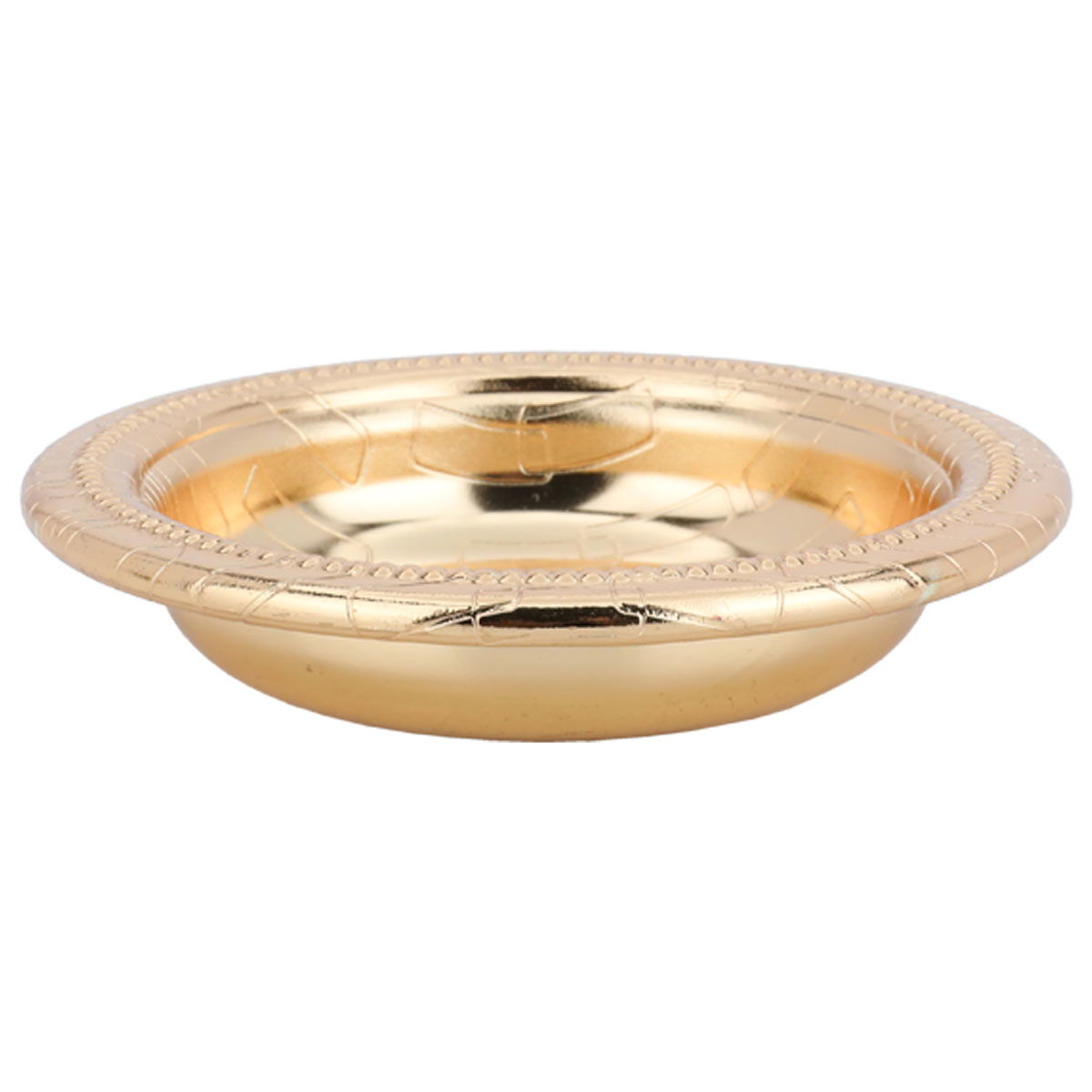 Noa Date Steel Plate, Round - Gold product image 2