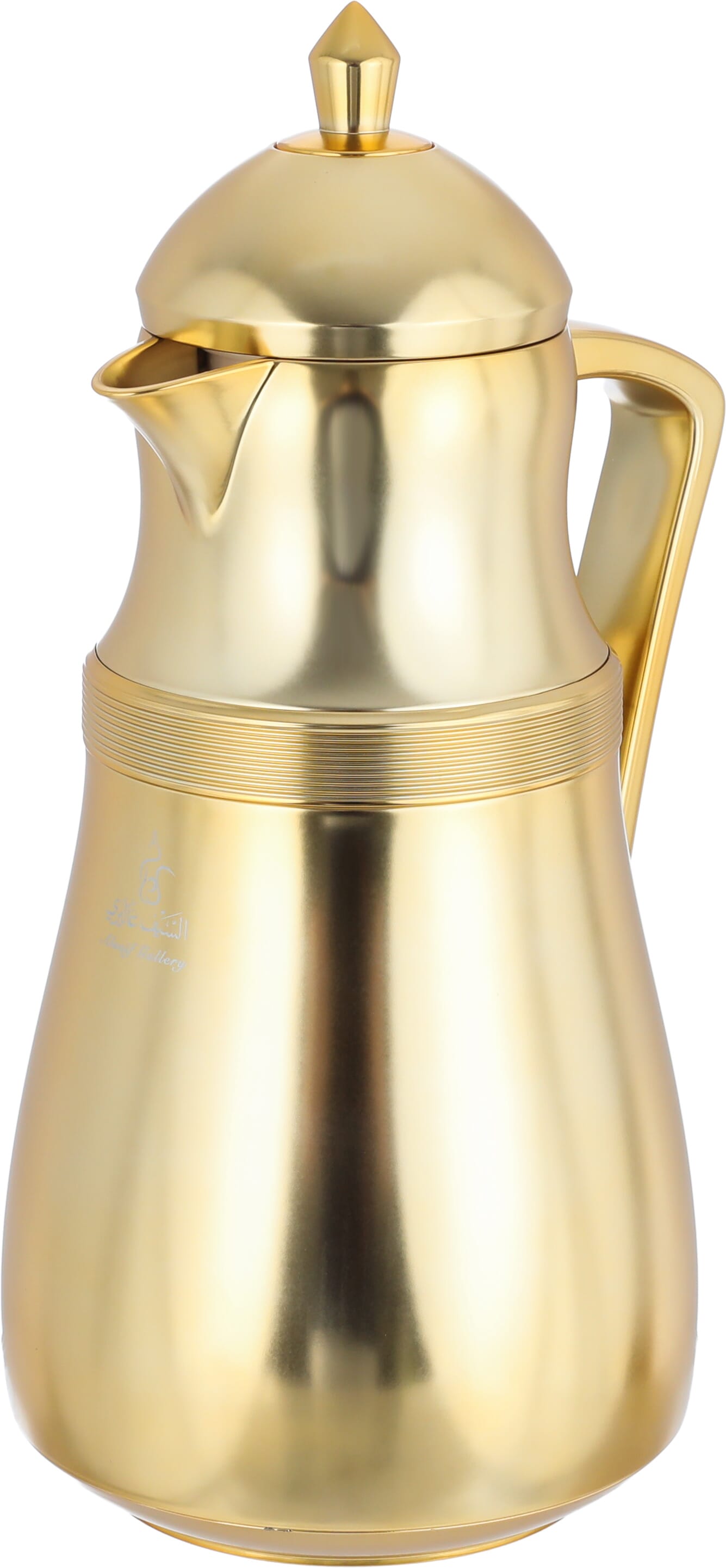 Al Saif Gallery Najd thermos set, 1/4 liter, thermal glass inner shell, plastic outer shell - gold product image 5