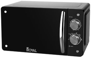 Royal Ra-20Xm1 20L Microwave, 700 Watts, 20 Liters, 6 Power Levels, Timer - Black product image