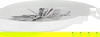 Alsaif gallery Porcelain Dinner Set, 24 Pieces, Round Shape with Floral Pattern - White and Blue product image 3