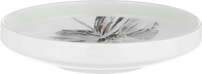 Alsaif gallery Porcelain Dinner Set, 24 Pieces, Round Shape with Floral Pattern - White and Blue product image 3