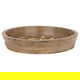 طوفرية تقديم خشب السيف غاليري، 29×29×5 سم، دائري، صغير - بني product image 3