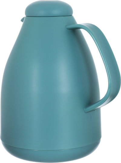 Al Saif Gallery Pro Penguin thermos, 1 liter, glass inner container, plastic outer shell - turquoise product image 3