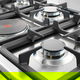 موقد كهربائي أريستون، 5 شعلات، 86×51 سم، AM95E0GMIXSA - فضي product image 6