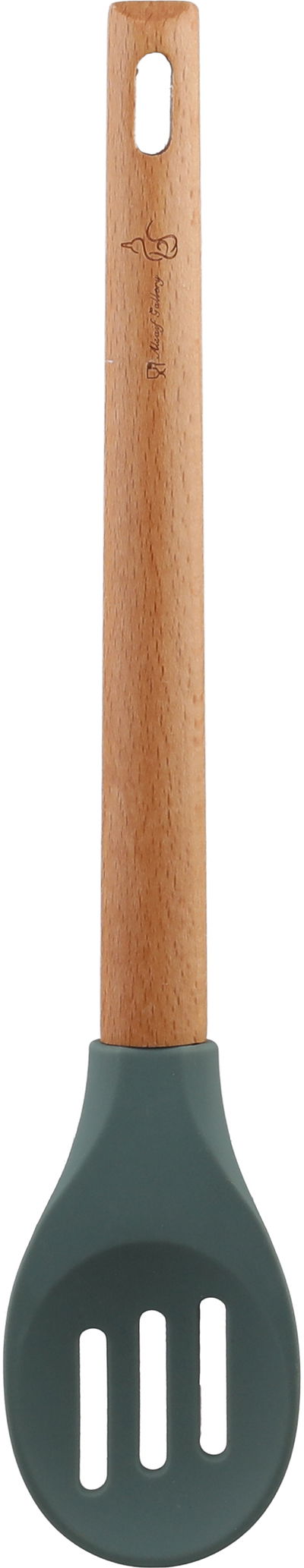 طقم ادوات مطبخ خشب سيلكون السيف غاليري، 6 قطع، يد خشبي - خشبي فاتح اخضر غامق product image 2