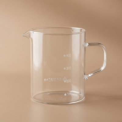 Al Saif Gallery Glass Measuring Cup, 400 ml - Clear product image 1