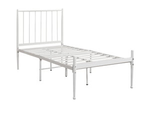 سرير حديد مفرد، 100×90×190 سم - ابيض product image 2