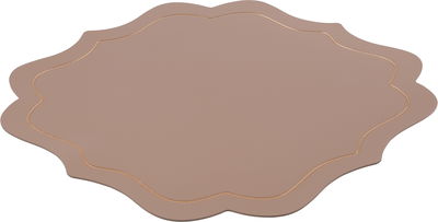 Al Saif Gallery Leather Tablecloth, 38x38 cm - Light Brown product image 2