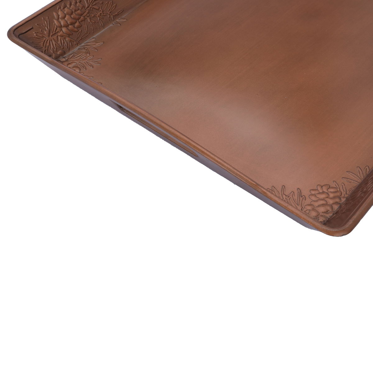 طوفرية تقديم مستطيلة بلاستيك السيف غاليري، 50x35x5 سم، منقوشة - بني product image 3