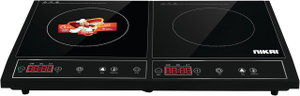 موقد كهربائي نيكاي، 2800 واط، 2 عين، تحكم لمس، NIC333A - اسود product image